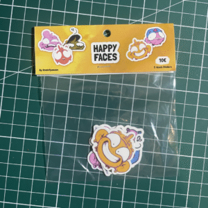 Accueil pack stickers happy faces