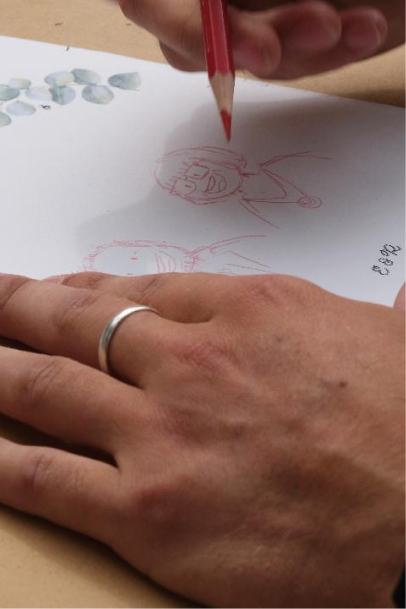 Illustration wedding Mariage Sacripan Nathan Russe