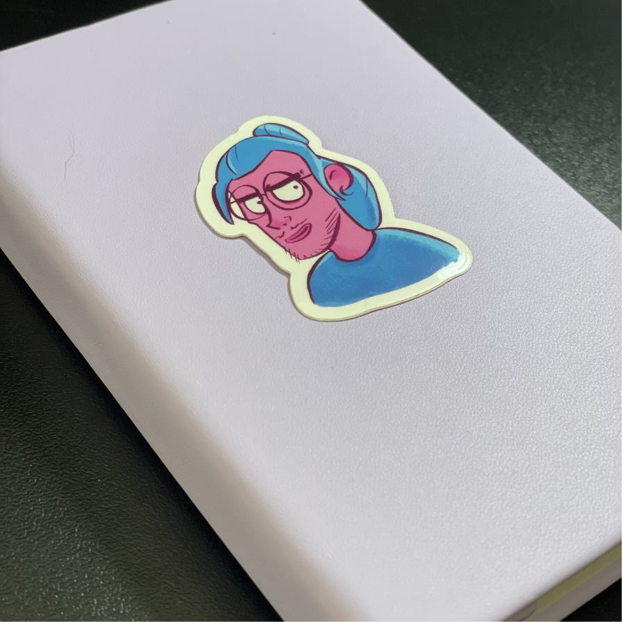 sticker sacripan portrait sticker sacripan portrait