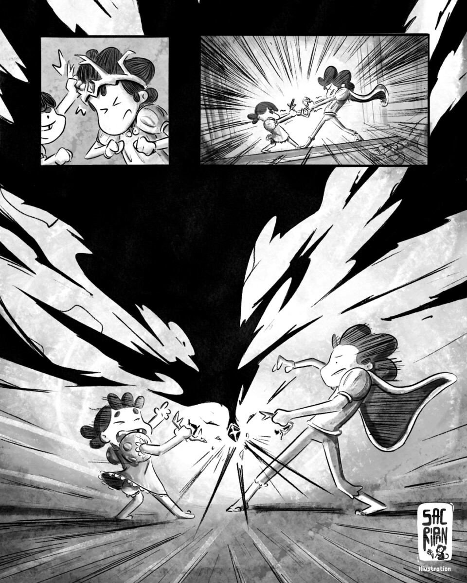 inktober sacripan illustration illustrateur prestation nathan russe