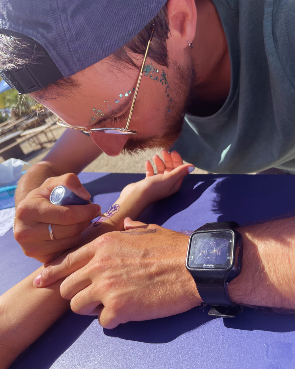 Sacripan Mariage tatouage éphémère illustration illustrateur