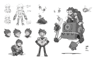 rafaelo concept 1 sacripan illustration illustrateur Nathan Russe