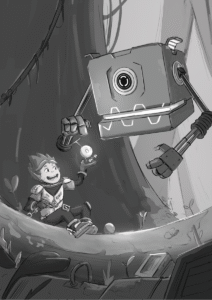 rafaelo concept 1 sacripan illustration illustrateur Nathan Russe