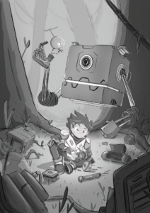 rafaelo concept 1 sacripan illustration illustrateur Nathan Russe