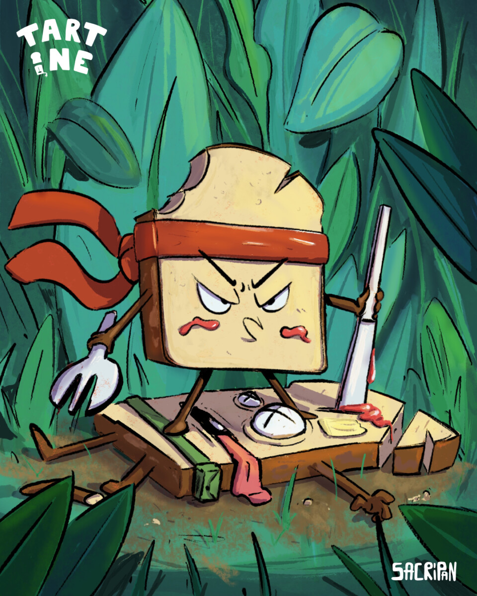 tartine 1 vanipette sacripan illustration illustrateur prestation nathan russe