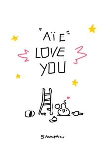 art aie love you Nathan Russe Illustration