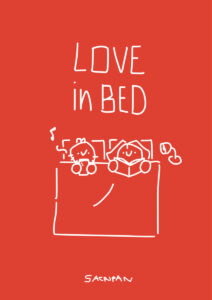 love in bed Nathan Russe Sacripan Illustration