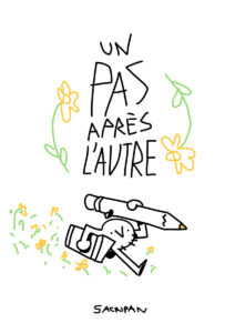 un pas Après l'autre Nathan Russe Sacripan Illustration