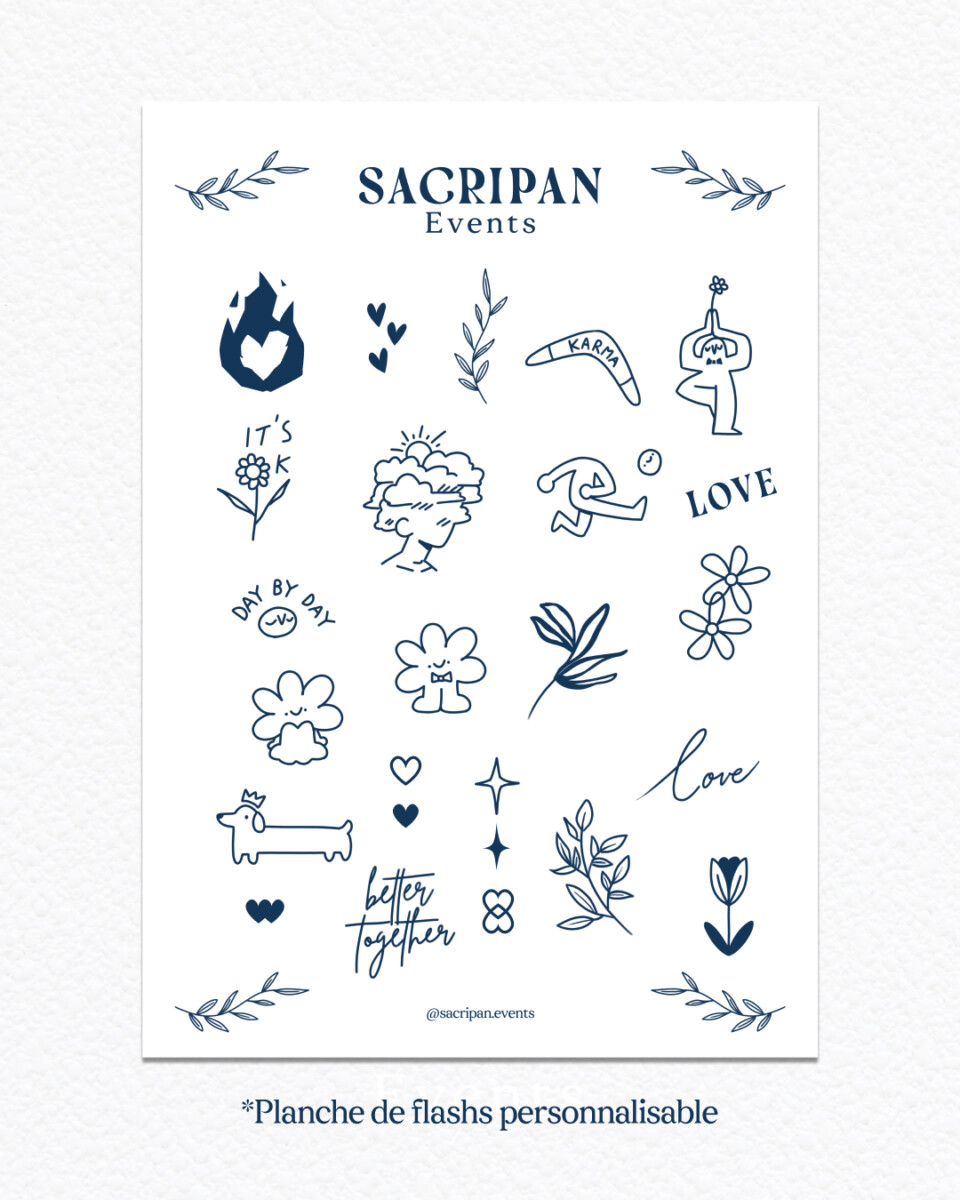 sacripan events flashs tatouages éphémères
